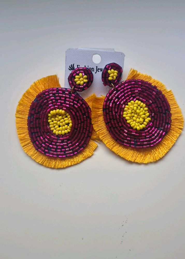 Chic Cream Hoop Earrings