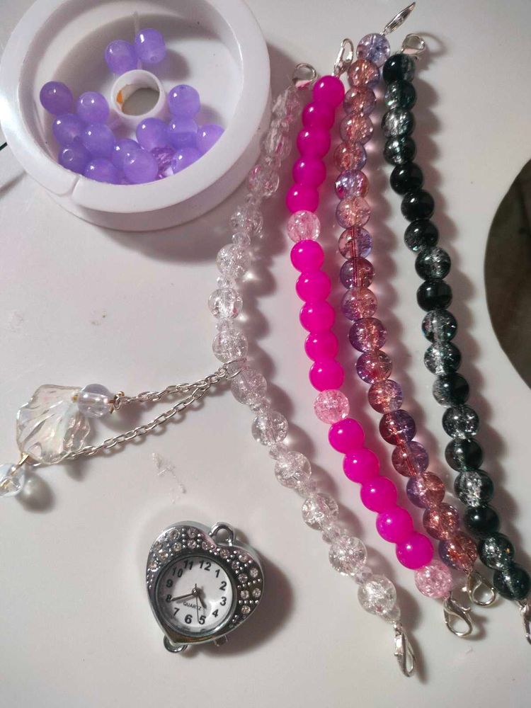 Beaded Watch Charms