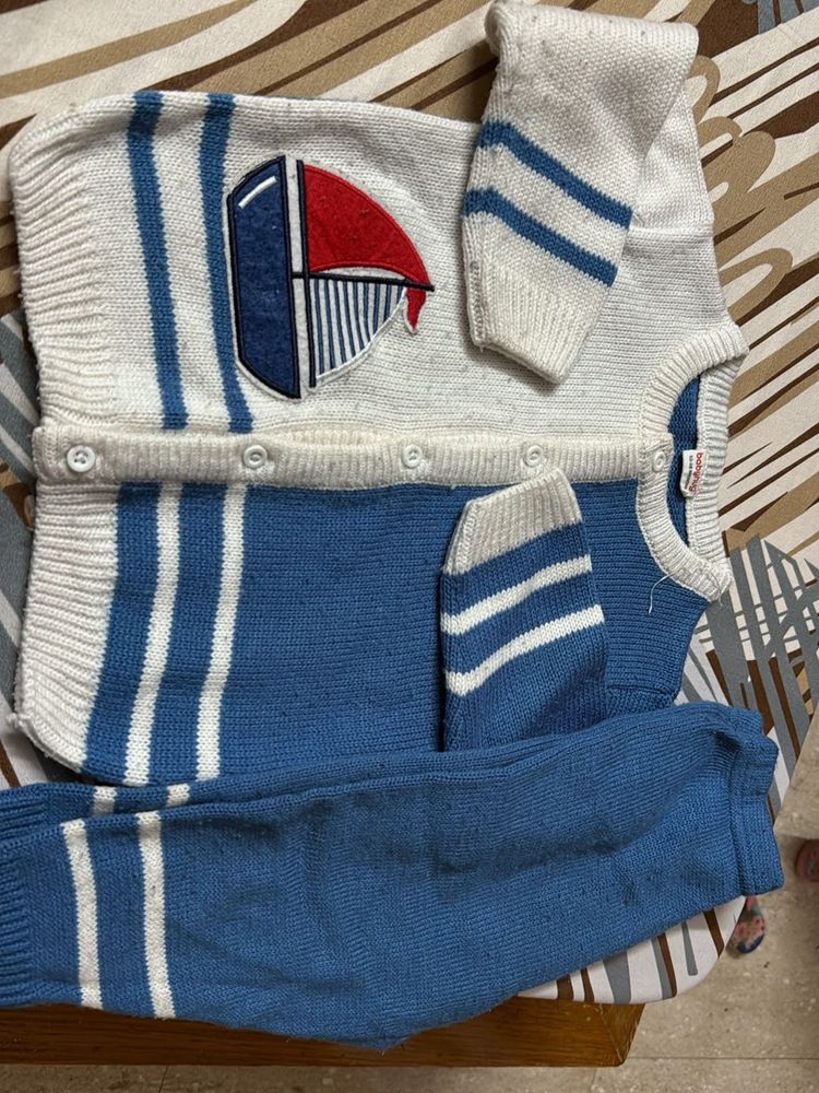 Cute Kids Knit Outfit