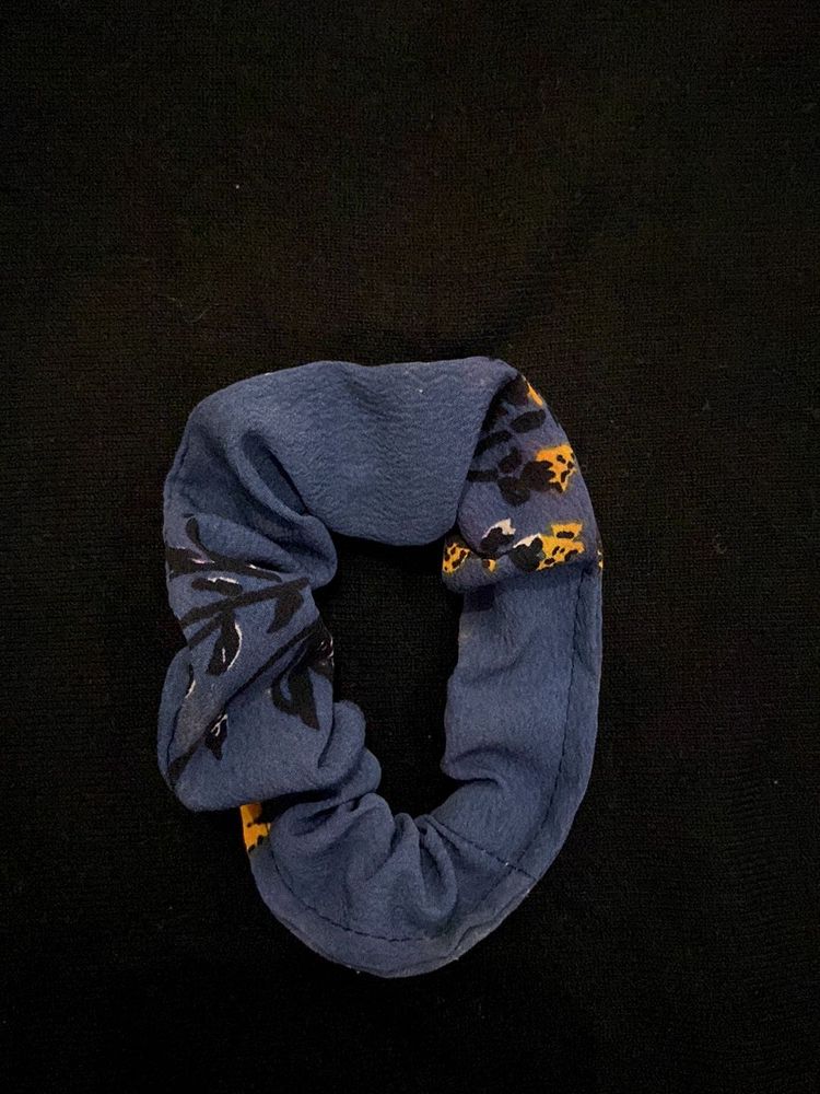 Floral Scrunchie