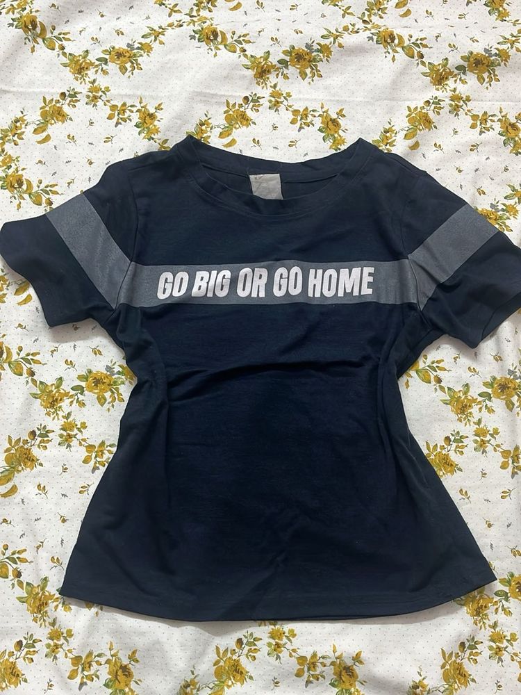 Navy Blue Casual Shirt