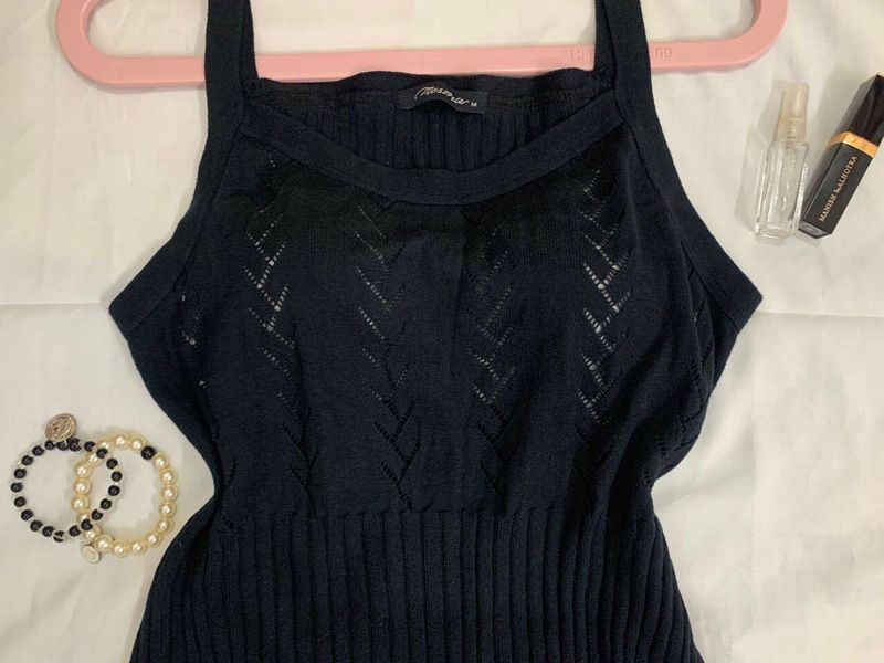 Elegant Black Sleeveless Top