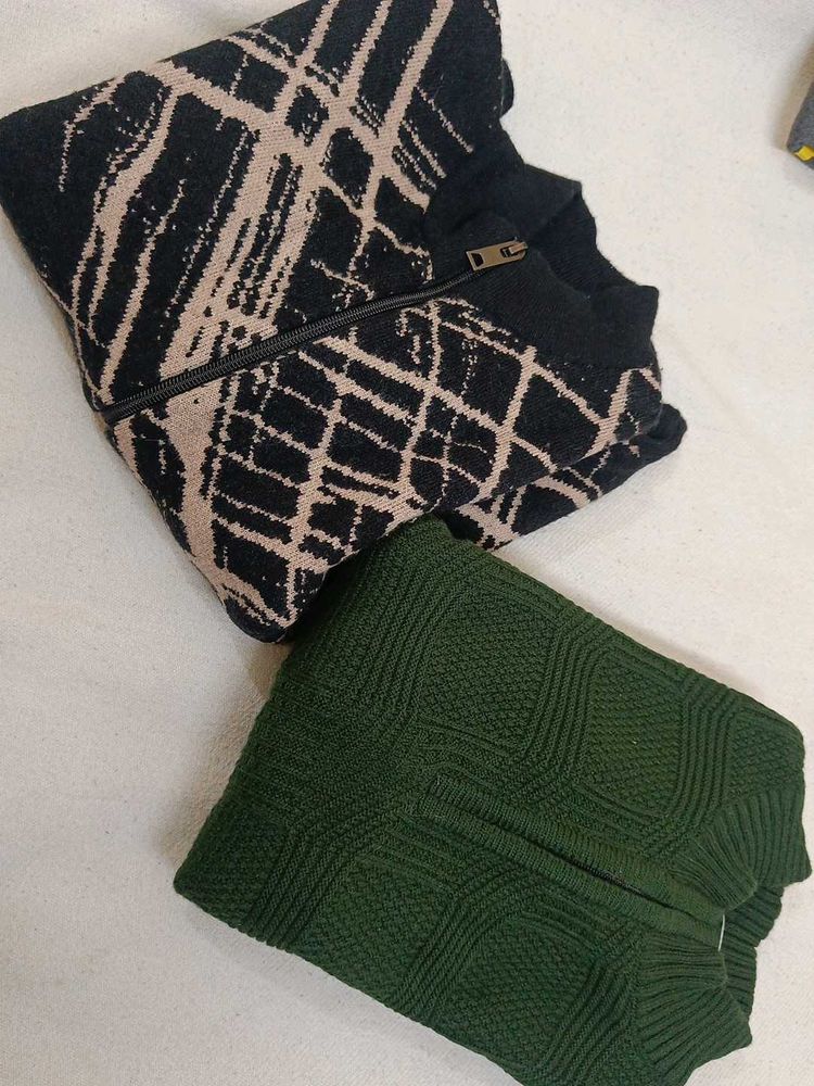Unisex Stylish Knit Sweaters - Set of 2