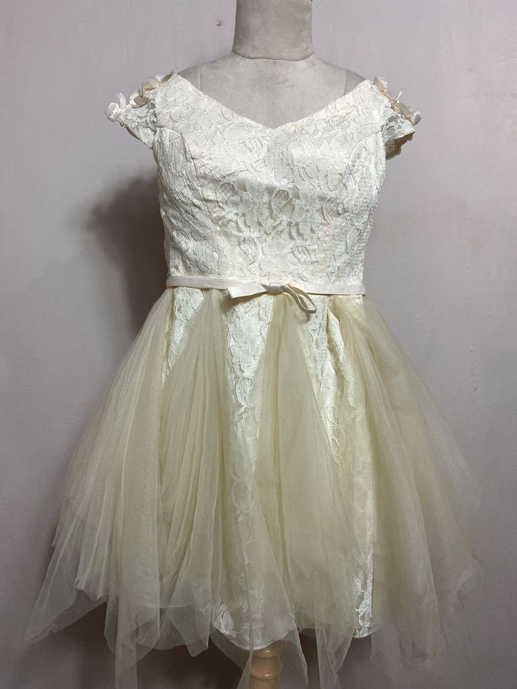 Lace &amp; Tulle Party Dress