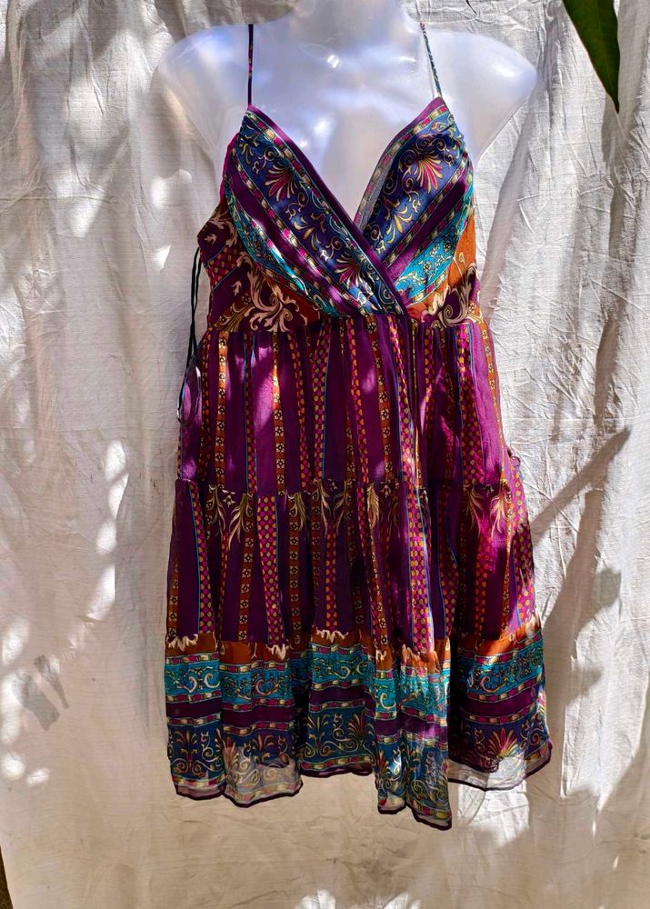 boho mini dress