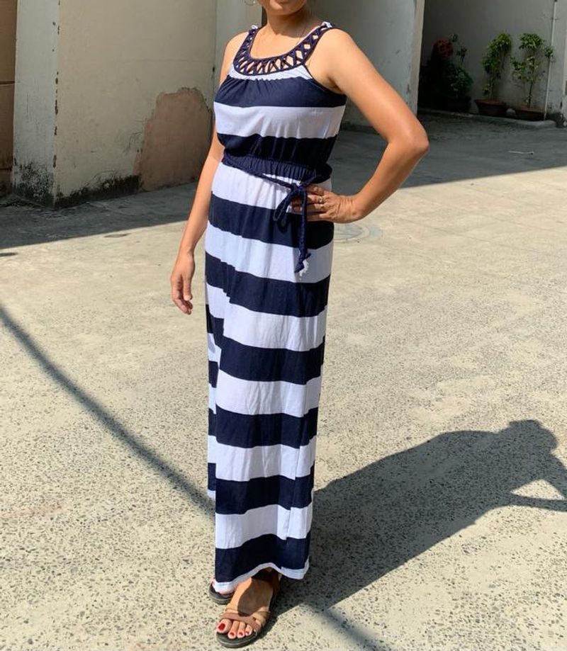 Striped Maxi Dress - Bought from USA