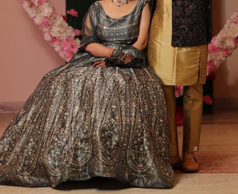 Elegant Embroidered Lehenga Choli