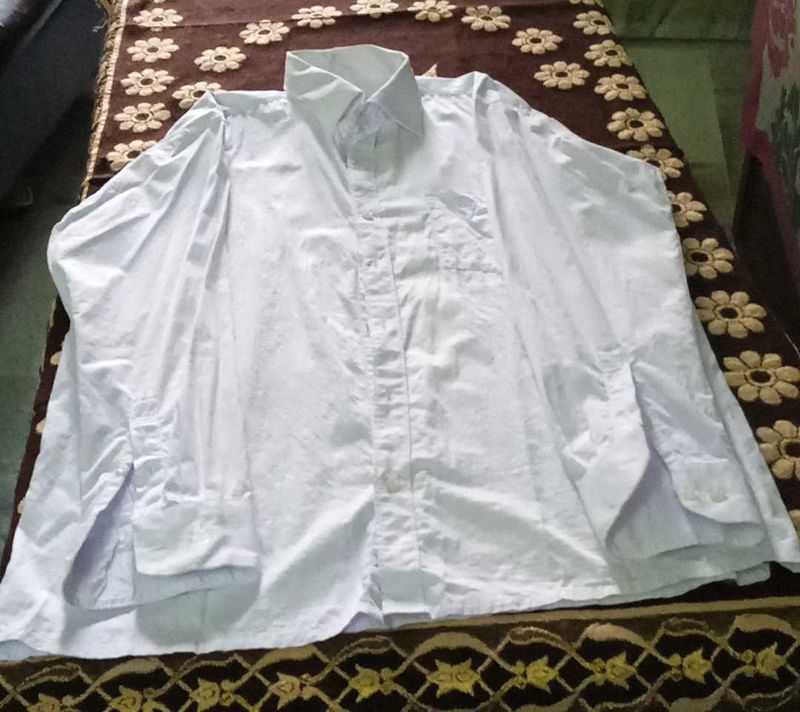 White Button-Down Shirt