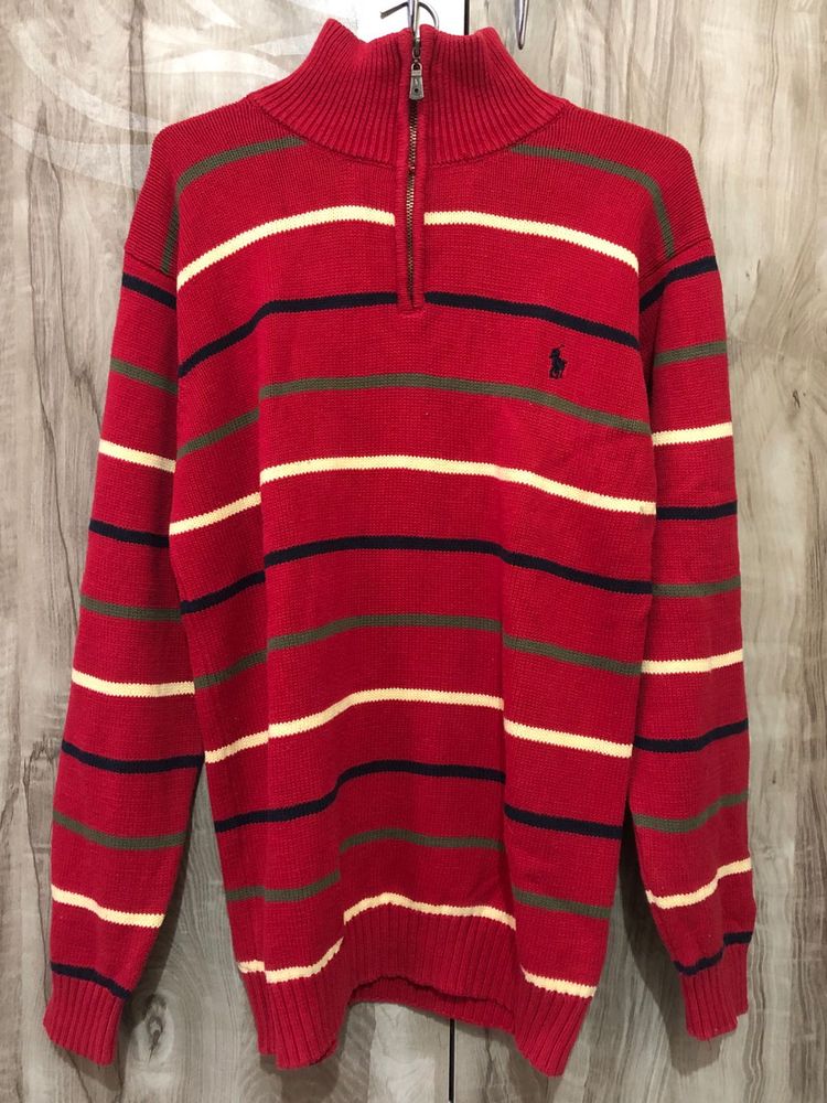 Polo Striped Pullover