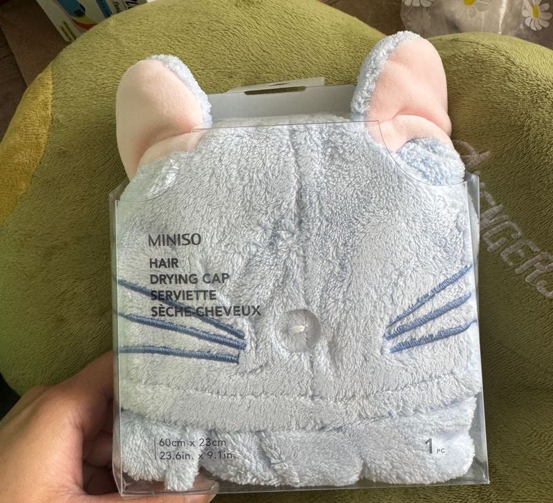 Kitten Soft Hair Drying Cap