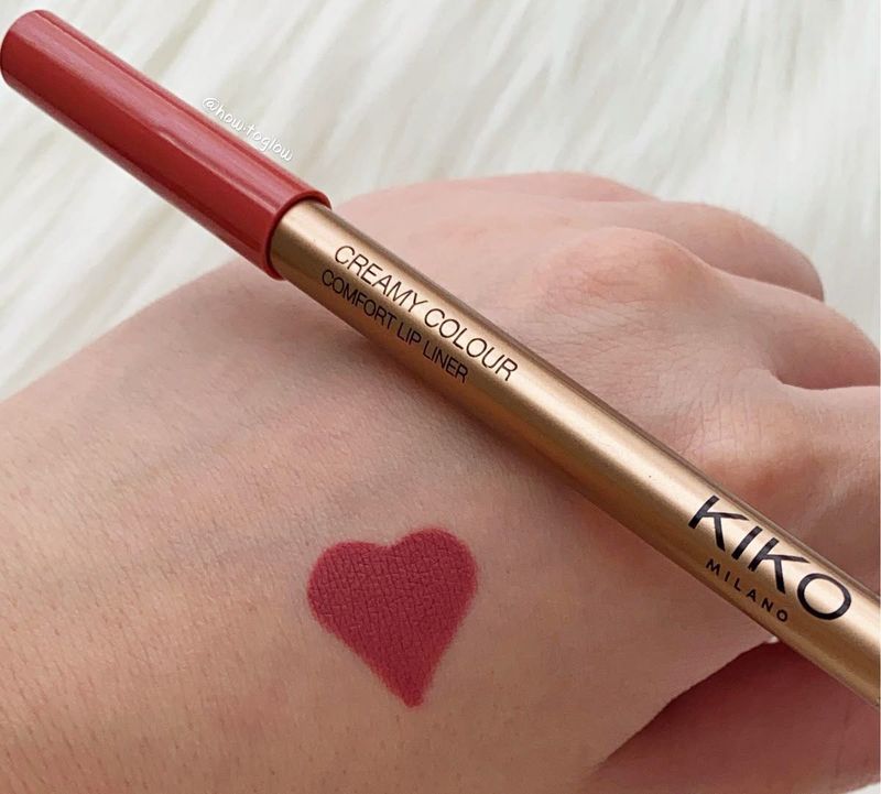 Kiko Creamy Colour Lip Liner - 22 Red Amber
