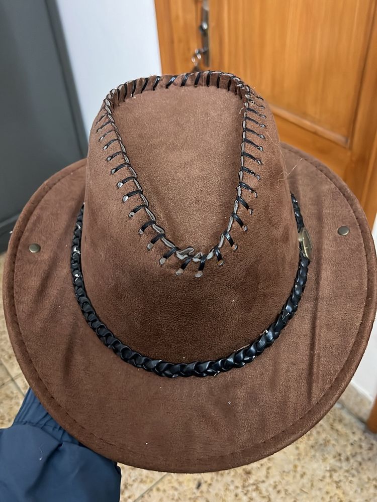 Brown cowboy Hat