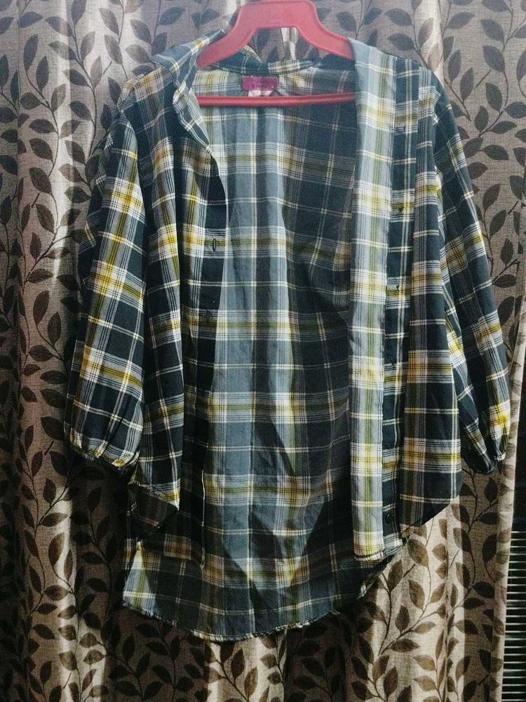 Plaid Flannel Casual Shirt