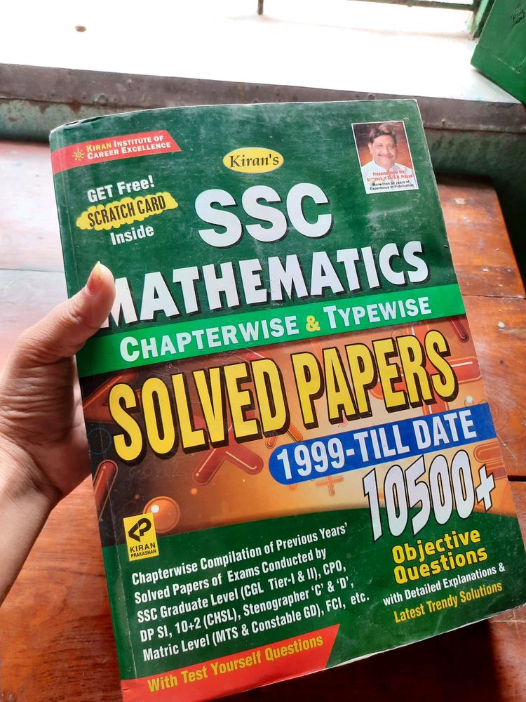 KIRAN&#39;s SSC Mathematics Solved Papers 10500+