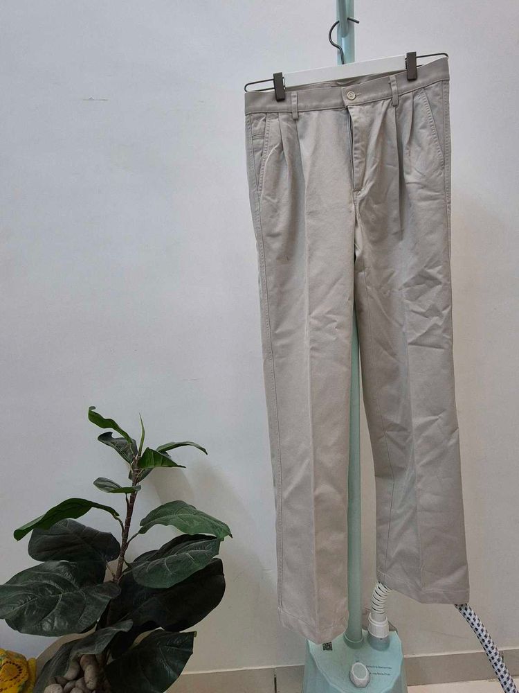 Allen Solly Cream Pants