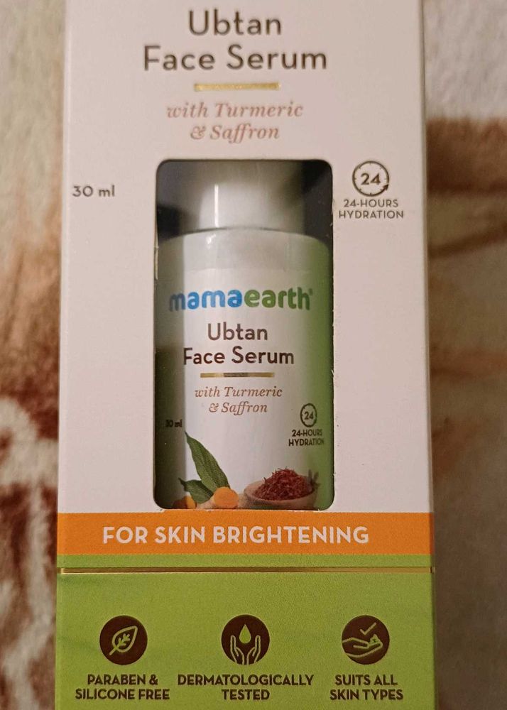 MAMAEARTH UBTAN FACE SERUM