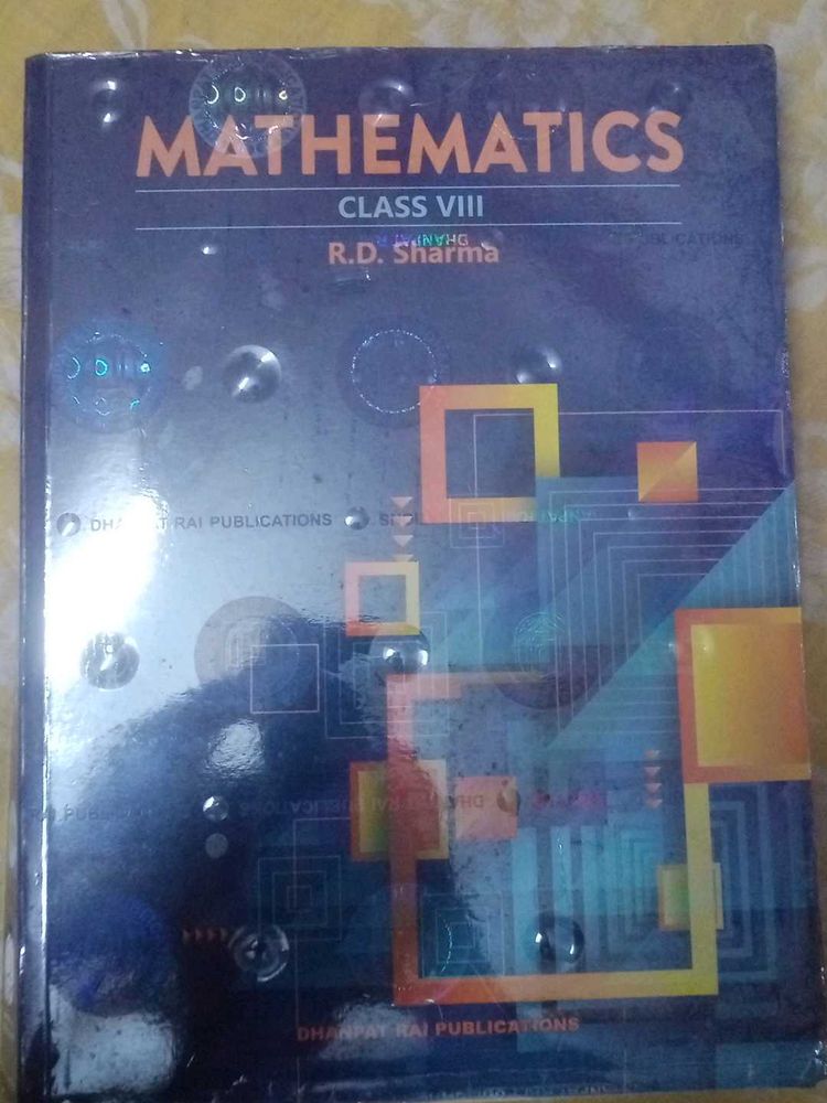 RD SHARMA MATHEMATICS BOOK FOR CLASS 8