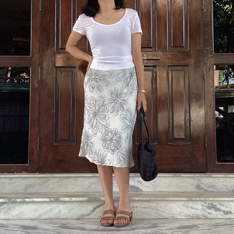 Pinterest European Asymmetrical Skirt