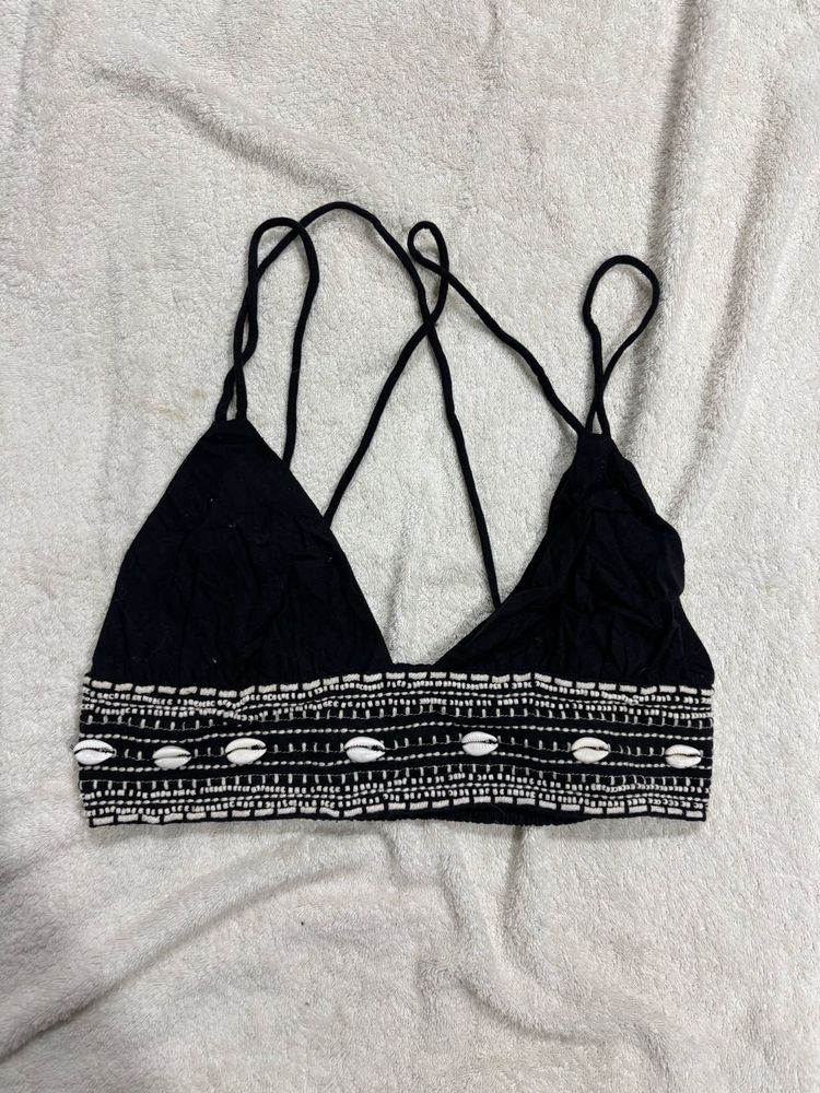 Zara Shell Bralette