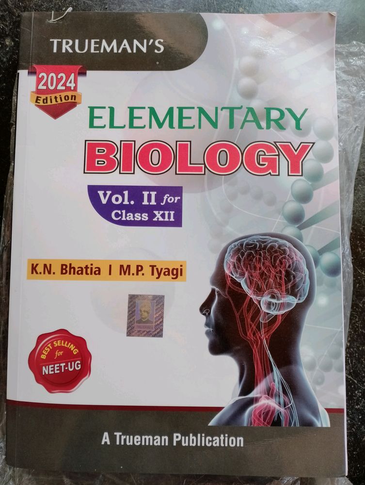 Trueman&#39;s Elementary Biology Vol. II for Class12