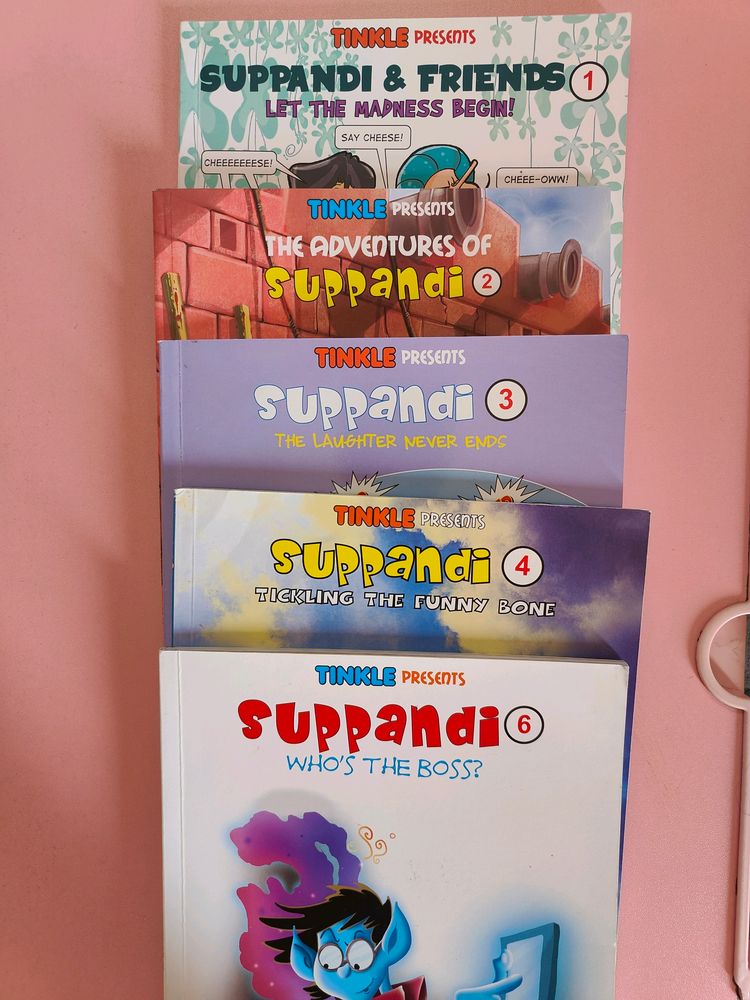 Tinkle Comics- Tales Of Suppandi(5 Books)