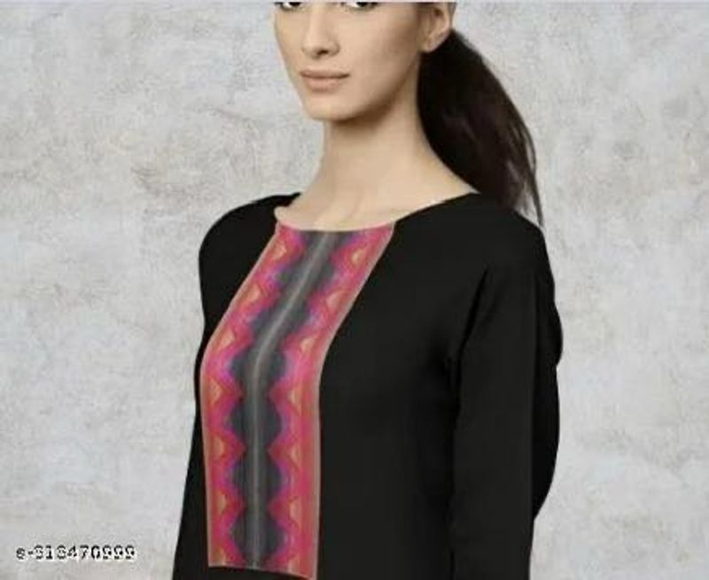 Black Or Yellow Cotton Blend Suit Set In All Sizes