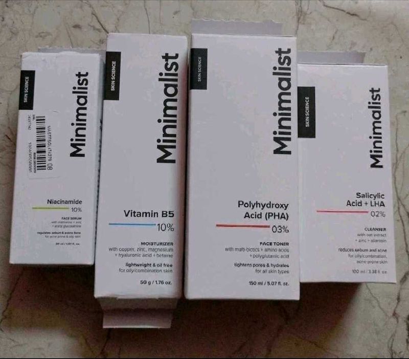 Minimalist Skin Care Set