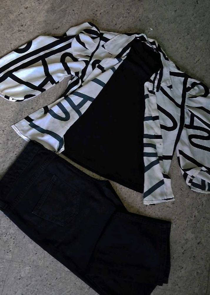 Combo Of 3 Tank Top + Shirt + Jeans