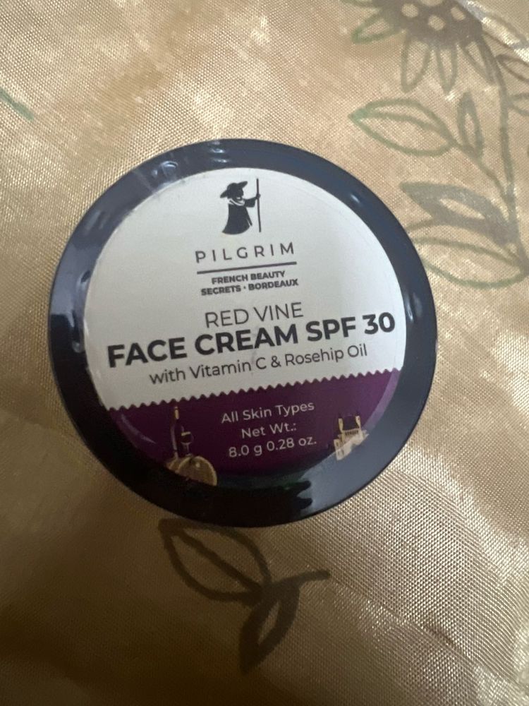 sealed Pilgrim Red Vine Face Cream SPF 30