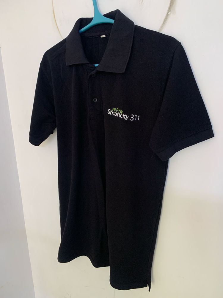 Black Polo T Shirt