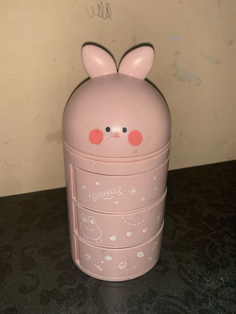 Pink Bunny Drawer Organizer