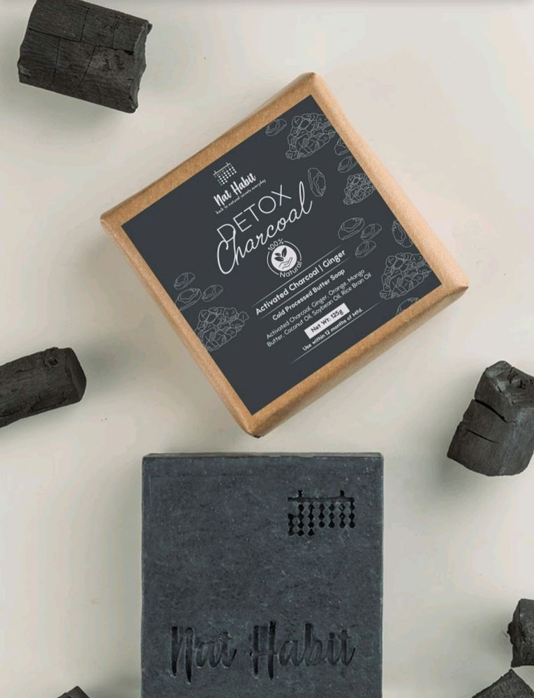 Nat Habit Detox Charcoal Soap