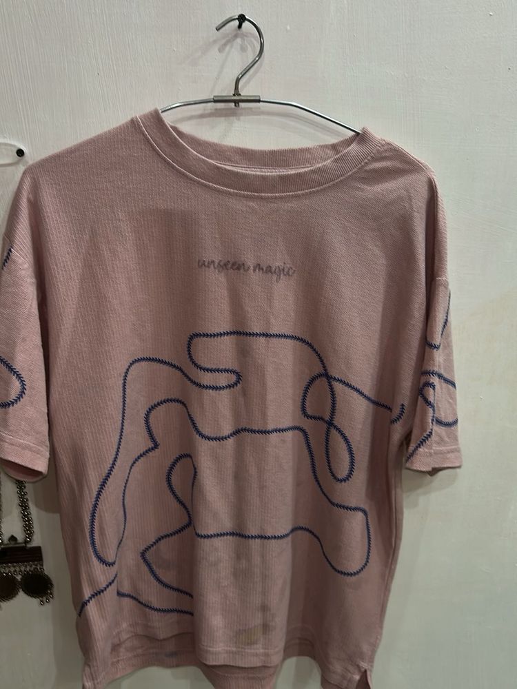Cute Pink Graphic Tee