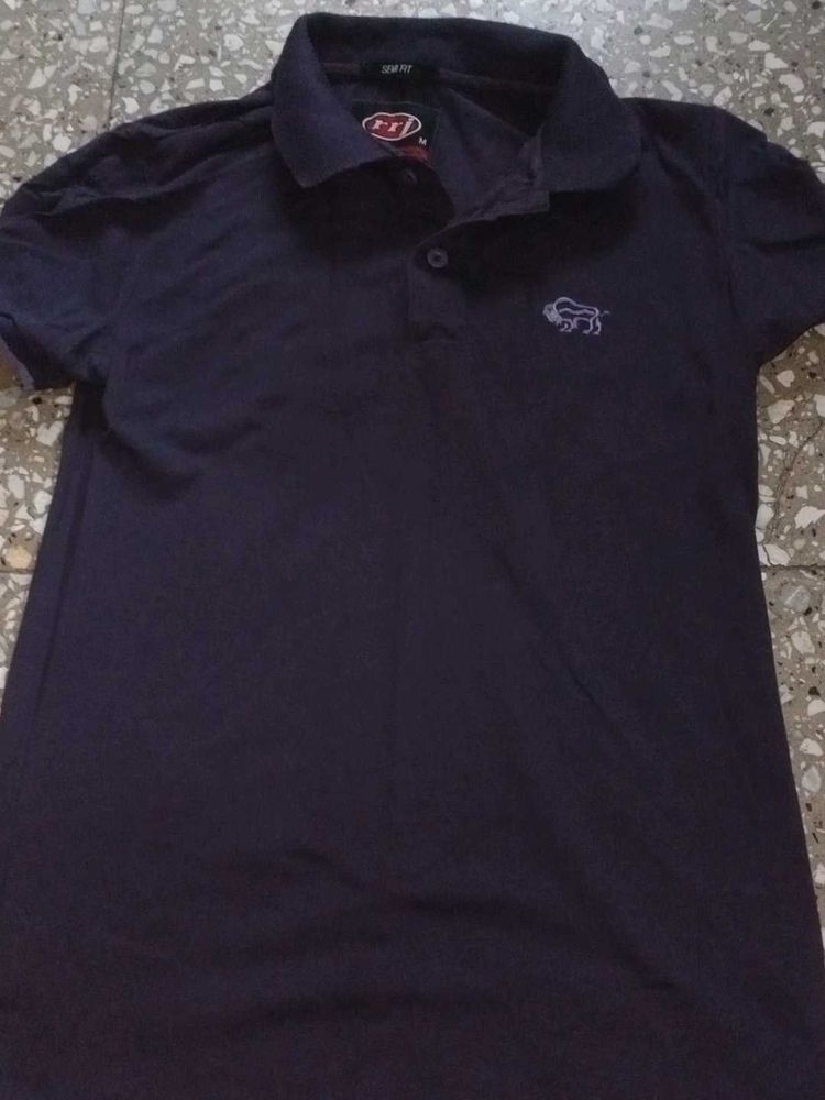 Stylish Navy Blue Polo Shirt