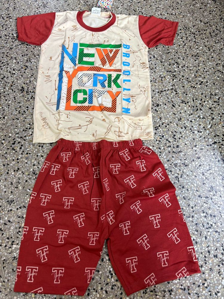 Cool Boys' T-Shirt &amp; Shorts Set