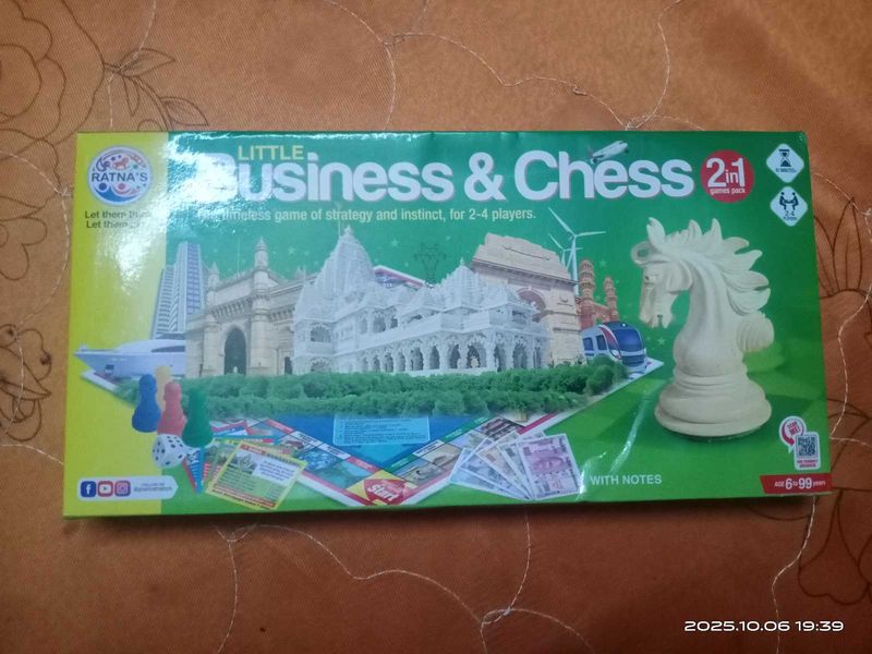 Little Business &amp; Chess 2-in-1