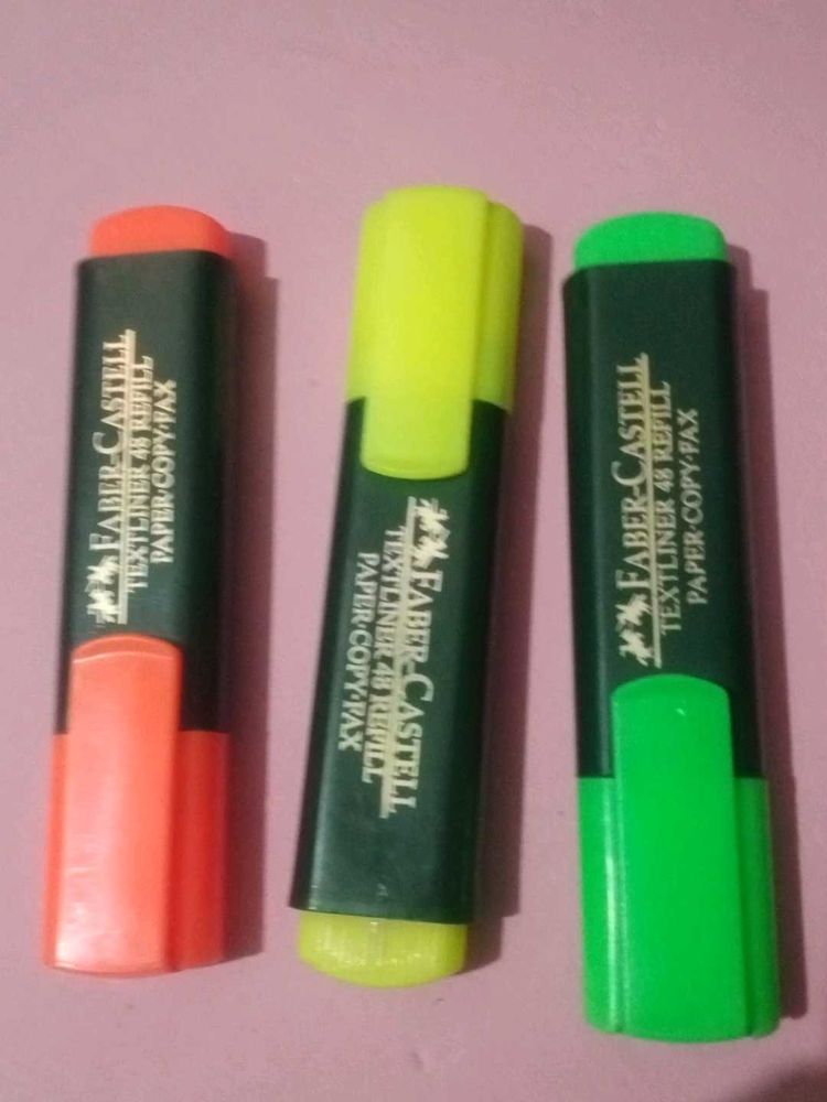 Faber-Castell Textliners - Set of 3