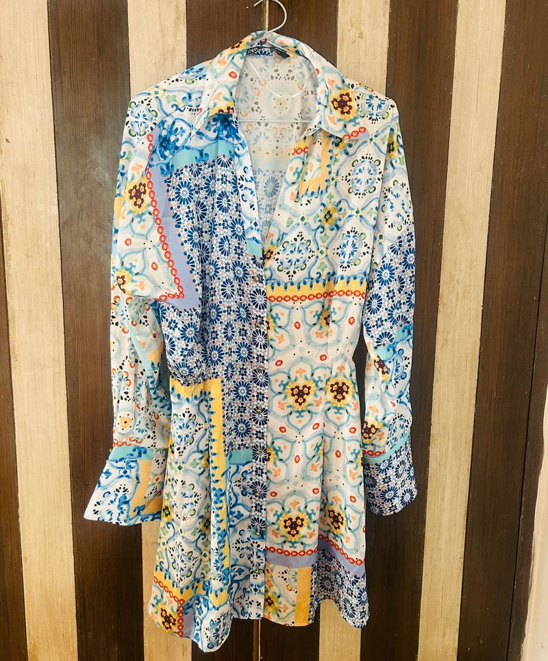 Zara Shirt Dress At A Thrift Price