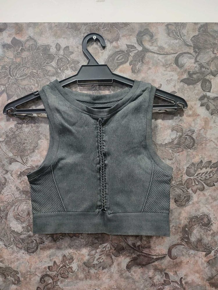 Charcoal Street Style Tank Top