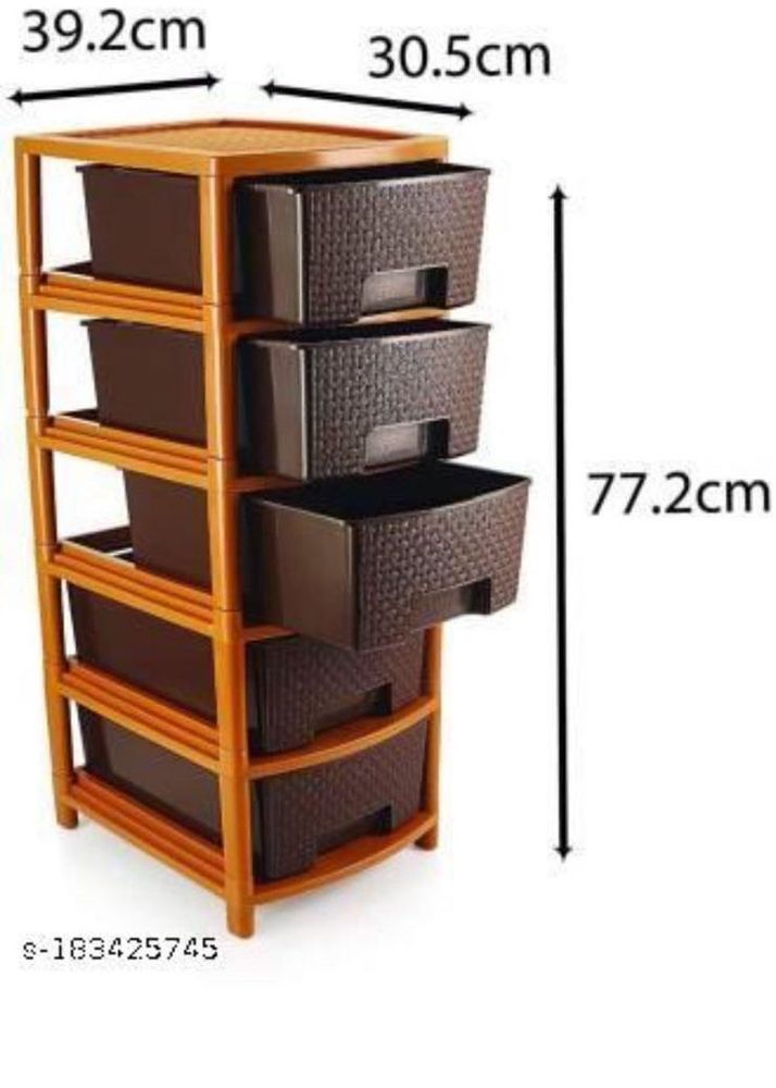 Brown Drawer Organiser