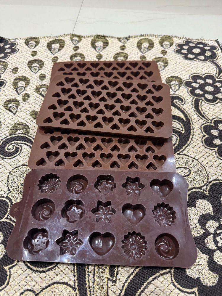 Chocolate Molds Set of 4