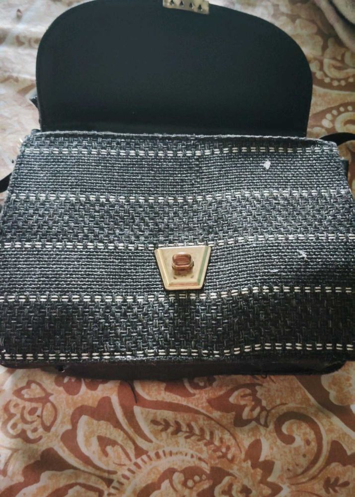 Woven Crossbody Bag