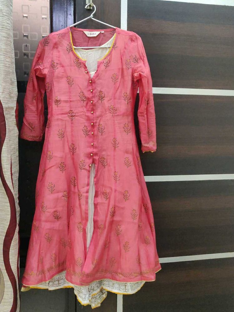 Festive Pink Kurta set