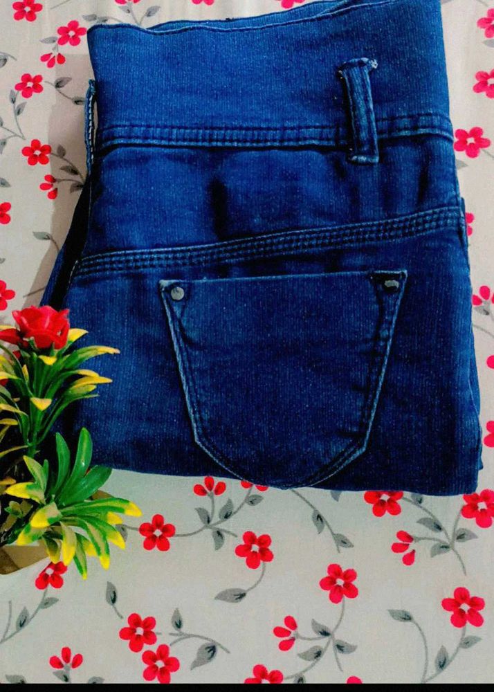 Dark Blue Denim Jeans 👖