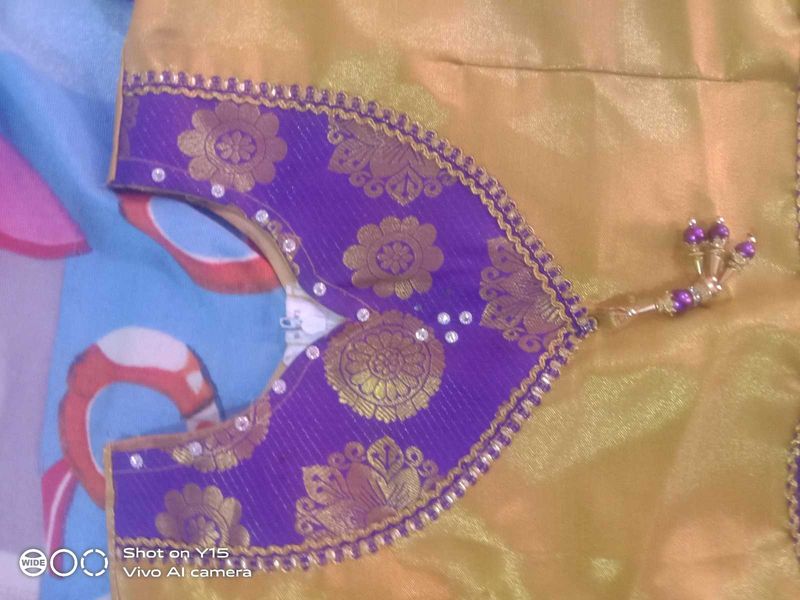 New Pattu Brocade Pavadai