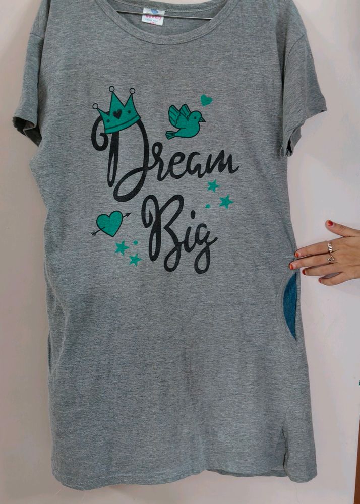 Cotton Fabric Xxl Size Tshirt