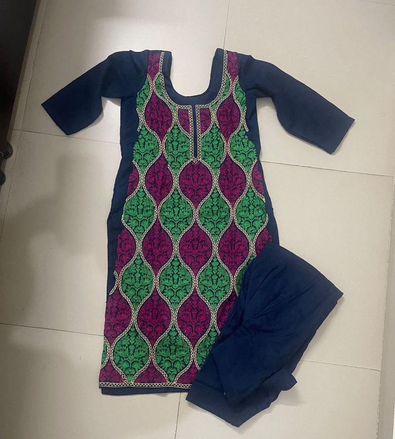 Embroidered Kurta Set