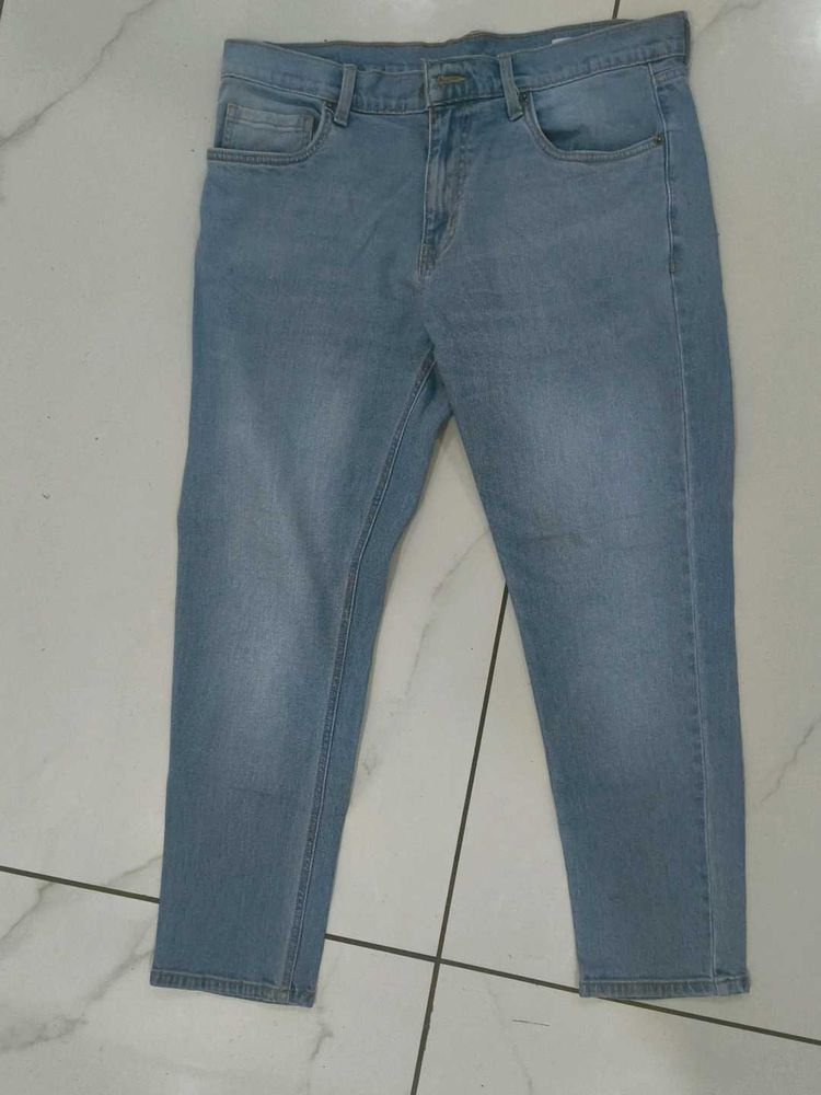 Light Wash Denim Jeans