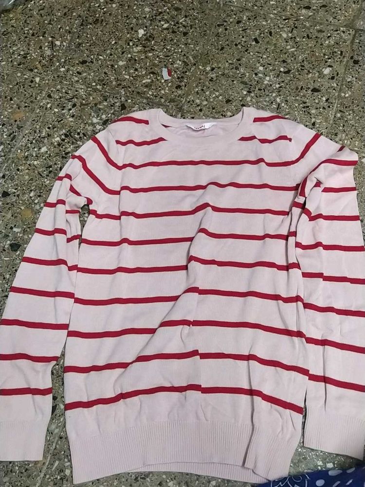 Striped Crewneck Sweater