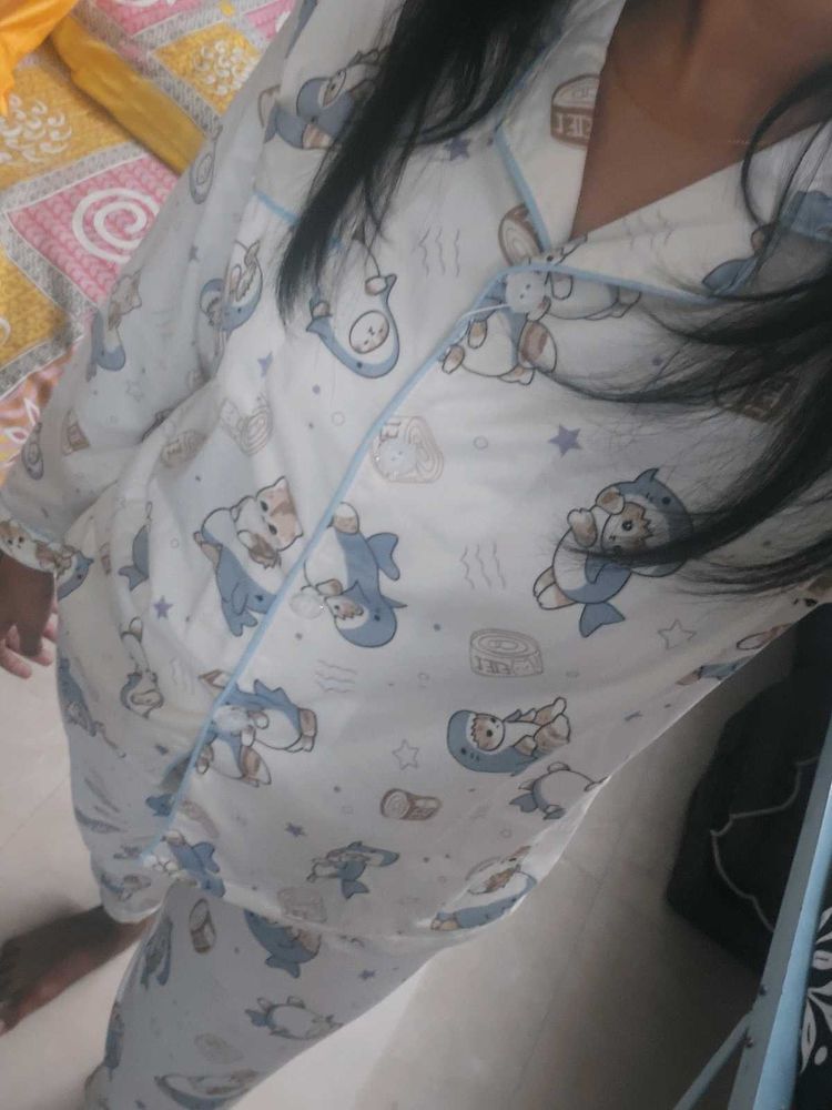 Cute Cartoon Pajama Set